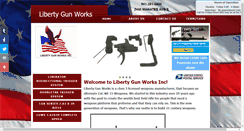 Desktop Screenshot of libertygunworksinc.com